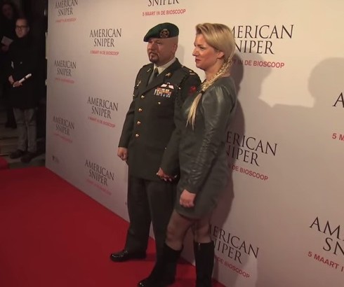 25-02-2015 | Marco Kroon te gast bij premiere American Sniper