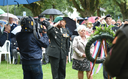 25-08-2018 | Marco Kroon bij herdenking in Indië gesneuvelde militairen en vrijwilligers