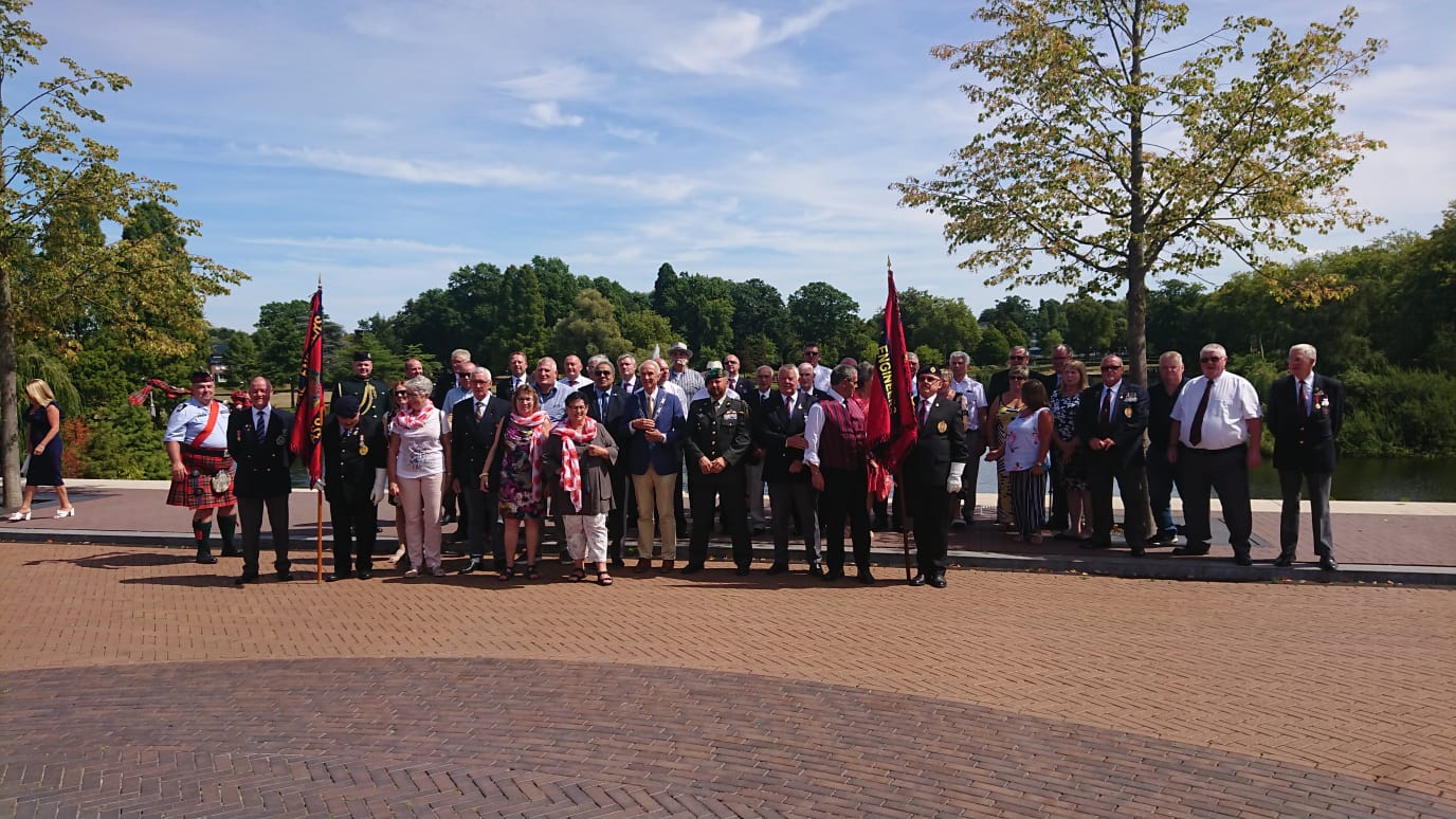 13-08-2018 | Marco Kroon bij herdenking War Cemetery Brunssum