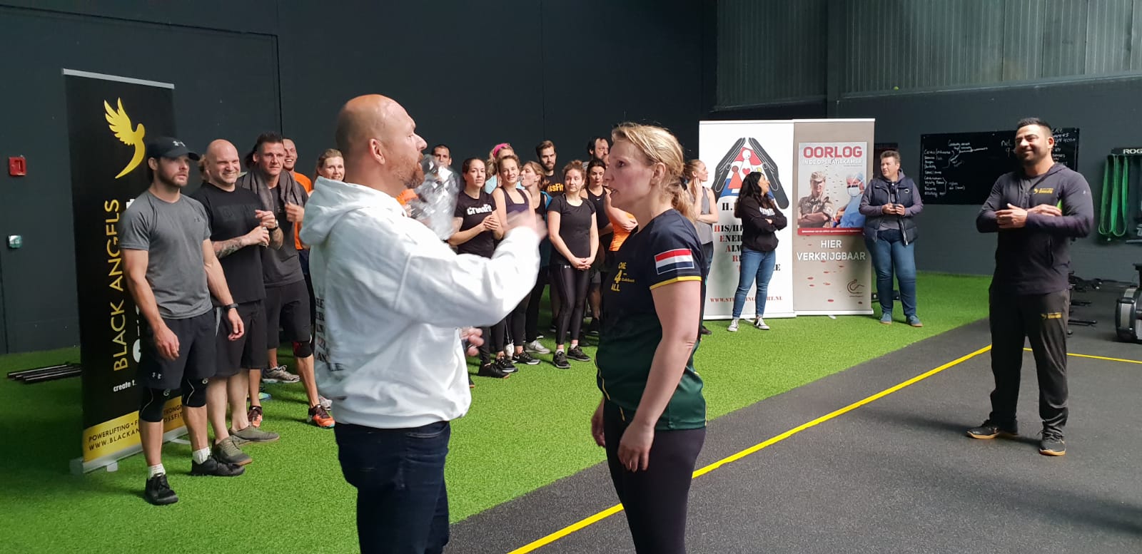 2019-05-11 | Met stichting H.E.A.R.T bij Black Angels Crossfit